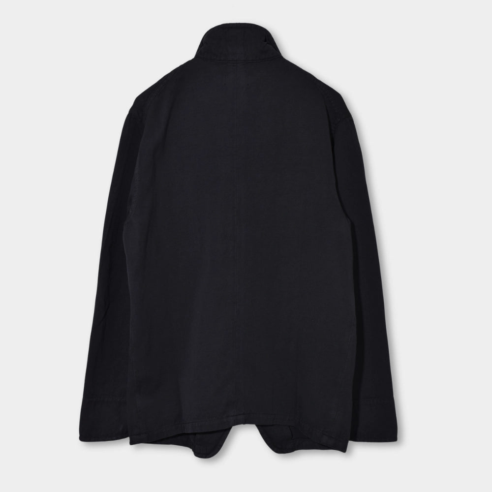 Painter Jacket Light Cotton Linen - Black - Hugo Sthlm