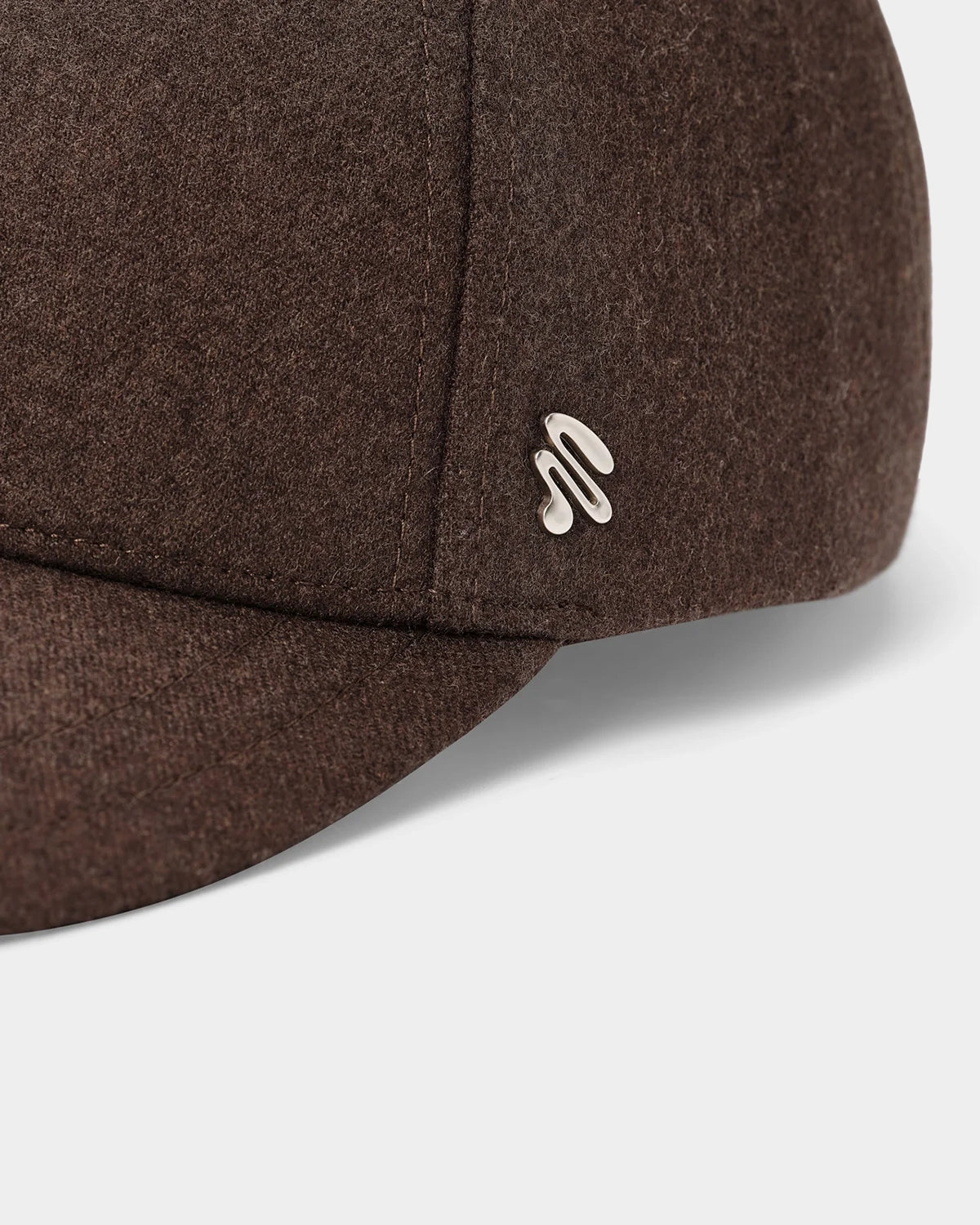 Wool Cashmere Cap - Brown - Hugo Sthlm