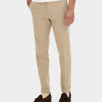 Denz Turn Up Trousers - Beige - Hugo Sthlm