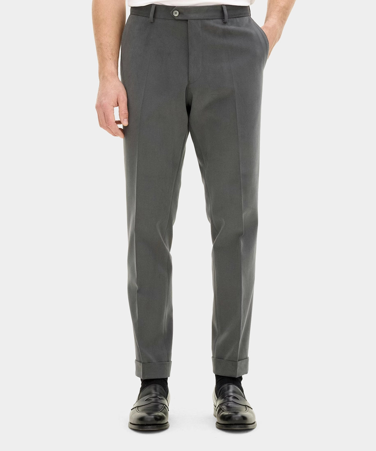 Denz Turn Up Trousers - Green - Hugo Sthlm