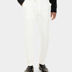 Denz Turn Up Trousers - White - Hugo Sthlm