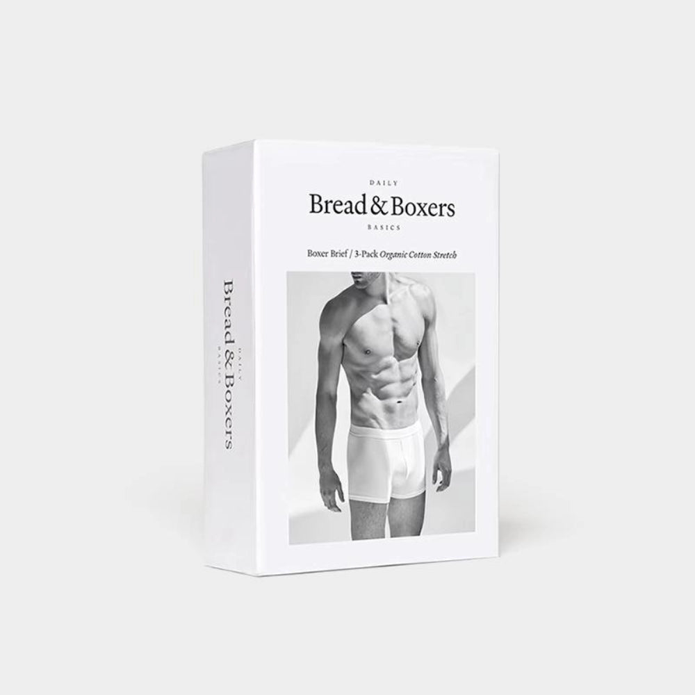 3-Pack Boxer Brief - White - Hugo Sthlm