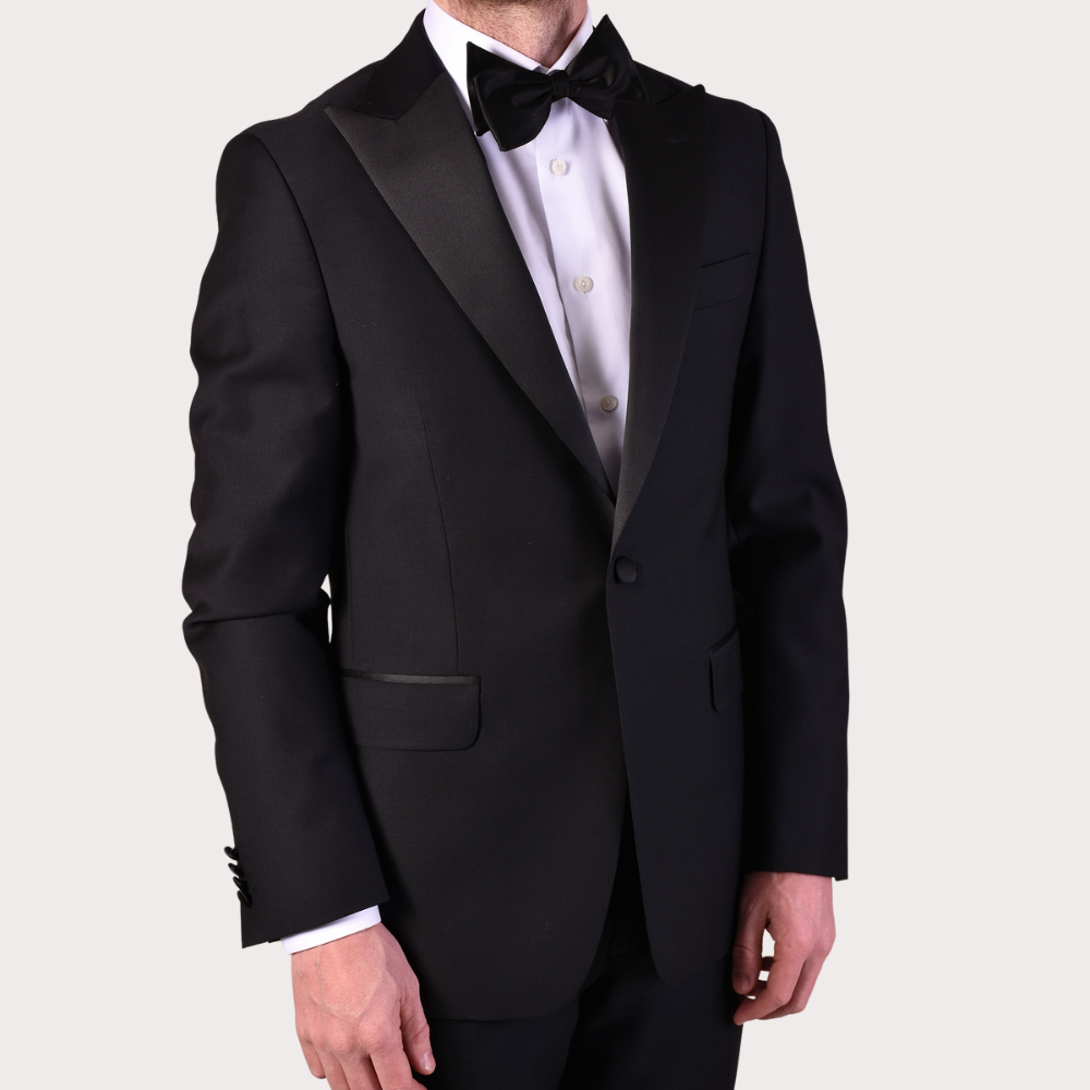 Frampton Tuxedo Blazer - Black - Hugo Sthlm