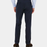 Dandy Turn Up Trouser - Baltic Blue - Hugo Sthlm