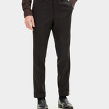 Dandy Turn Up Trouser - Chocolate Brown