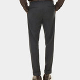 Dandy Turn Up Trouser - Dark Grey