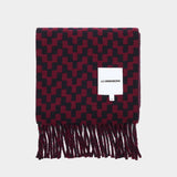 Stacked Bridge Scarf - JL Navy