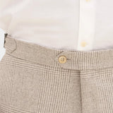 Dandy Side Adjuster Trousers - Brick Beige