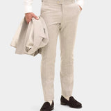 Dandy Side Adjuster Trousers - Brick Beige