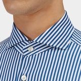 Active Stripe Shirt - Navy Blue