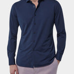 Active Solid Shirt - Navy - Hugo Sthlm