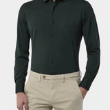 Active Solid Shirt - Green - Hugo Sthlm