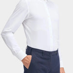Active Solid Shirt - White - Hugo Sthlm
