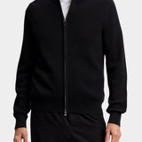 Alexis Full Zip Cardigan - Black