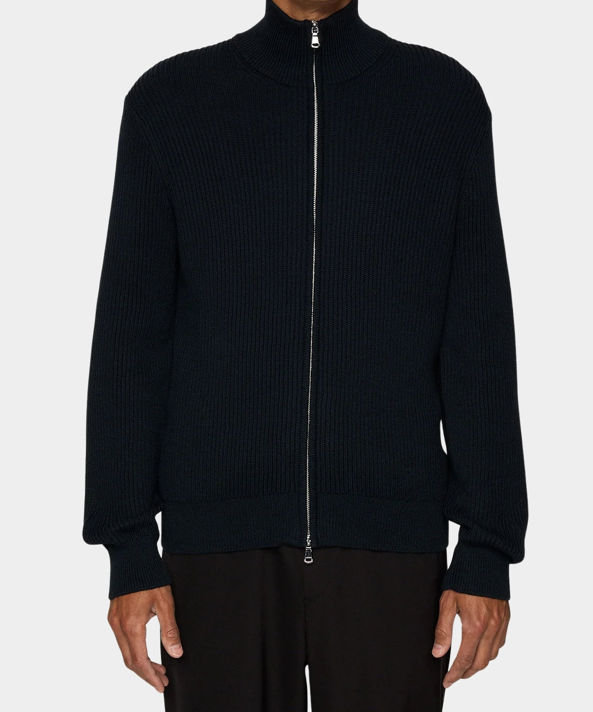 Alexis Full Zip Cardigan - JL Navy - Hugo Sthlm