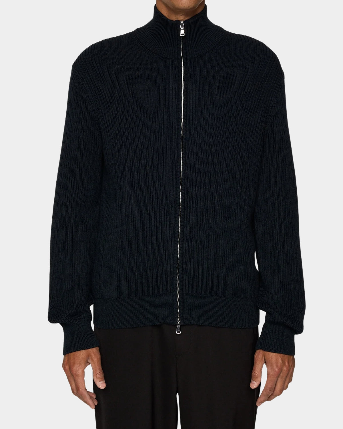 Alexis Full Zip Cardigan - JL Navy - Hugo Sthlm