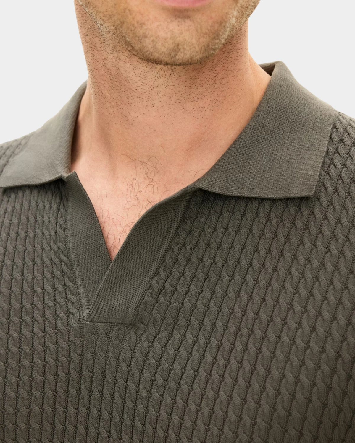 Alf Poloshirt - Netle Green - Hugo Sthlm