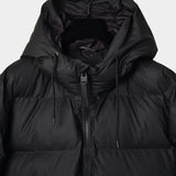 Alta Long Puffer Jacket W3T4 - Black