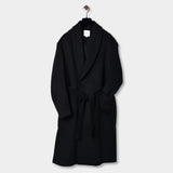 Darcy Wool Coat - Shimmering Black