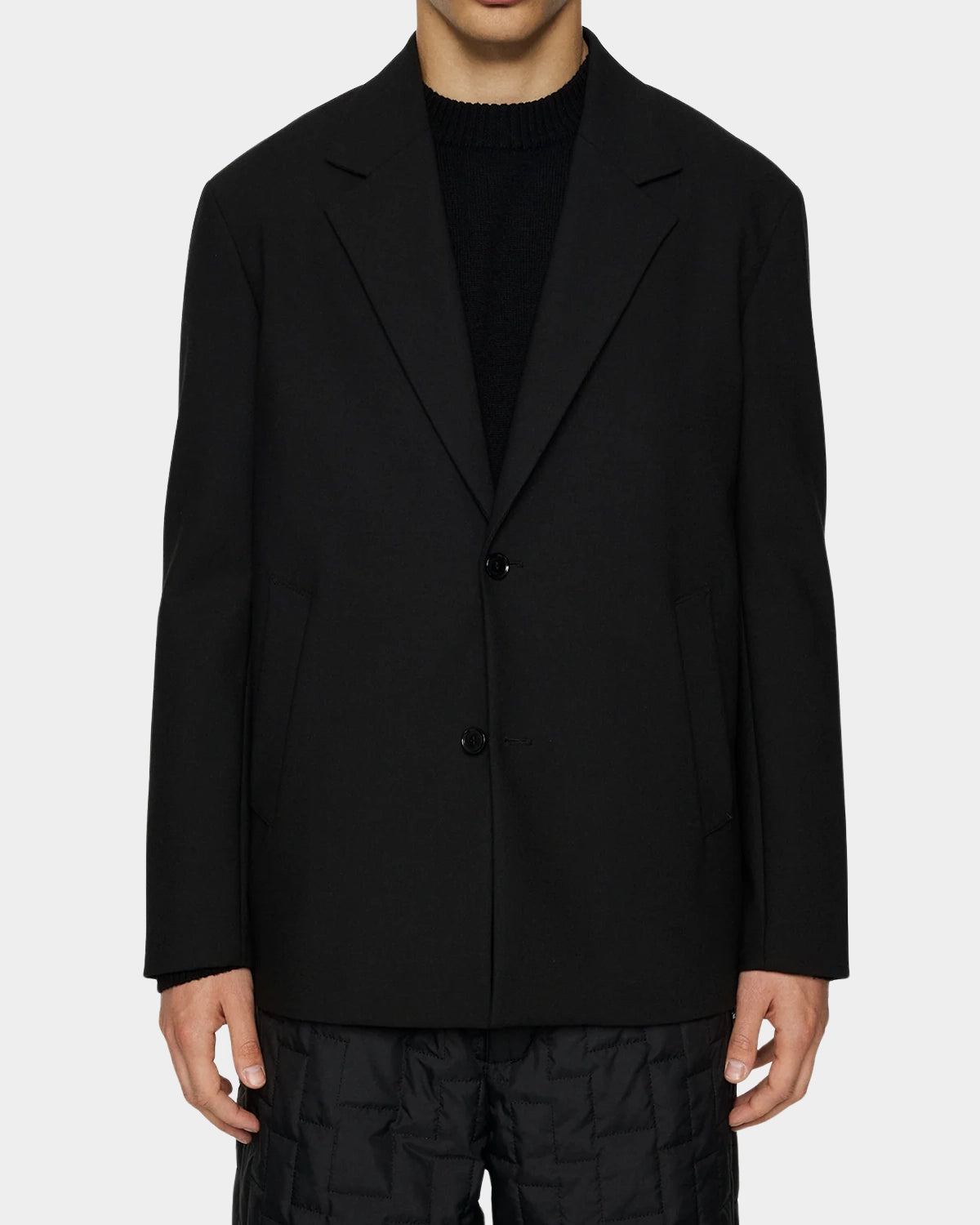 Andre U Compact Strech Blazer - Black - Hugo Sthlm