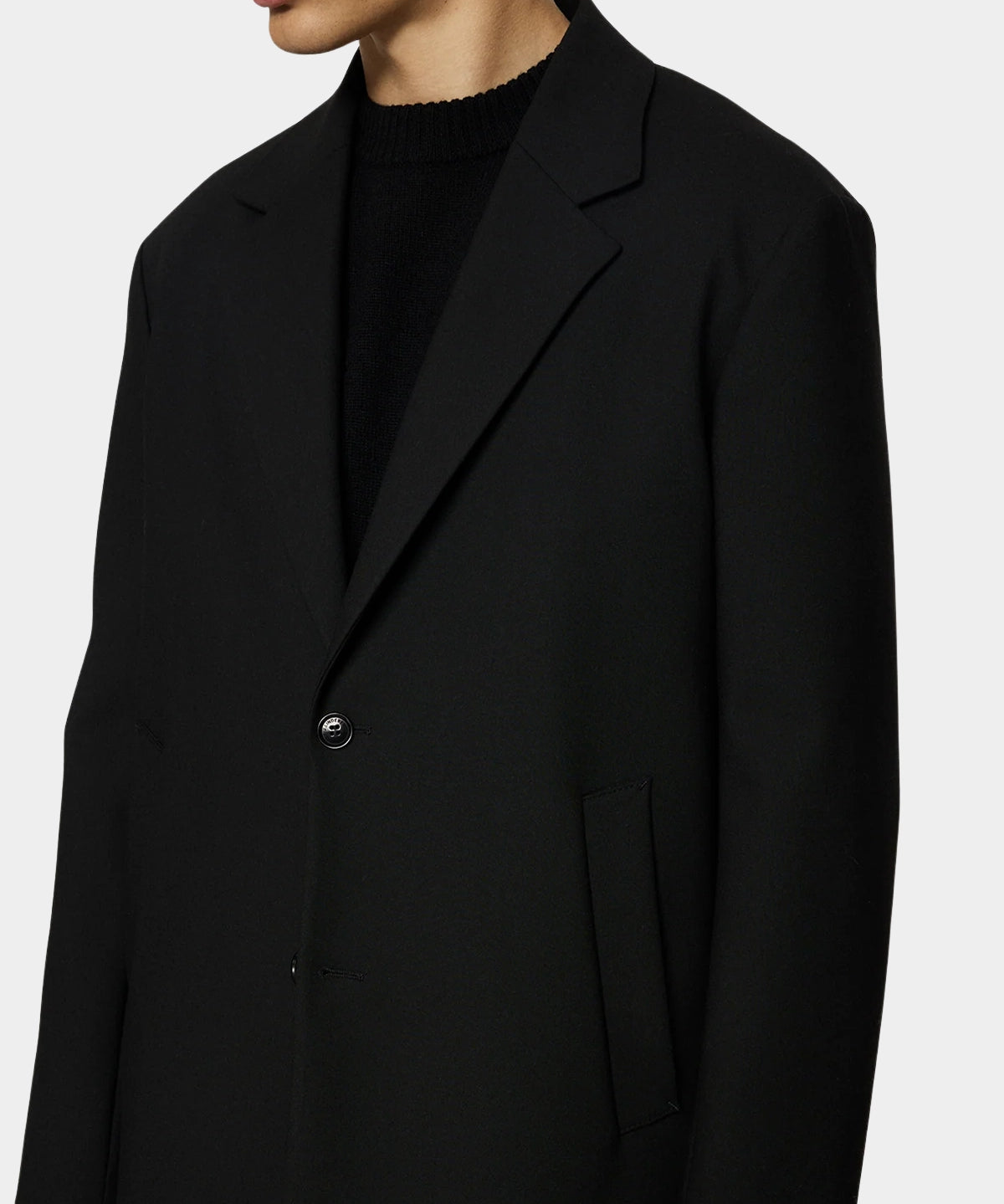 Andre U Compact Strech Blazer - Black - Hugo Sthlm