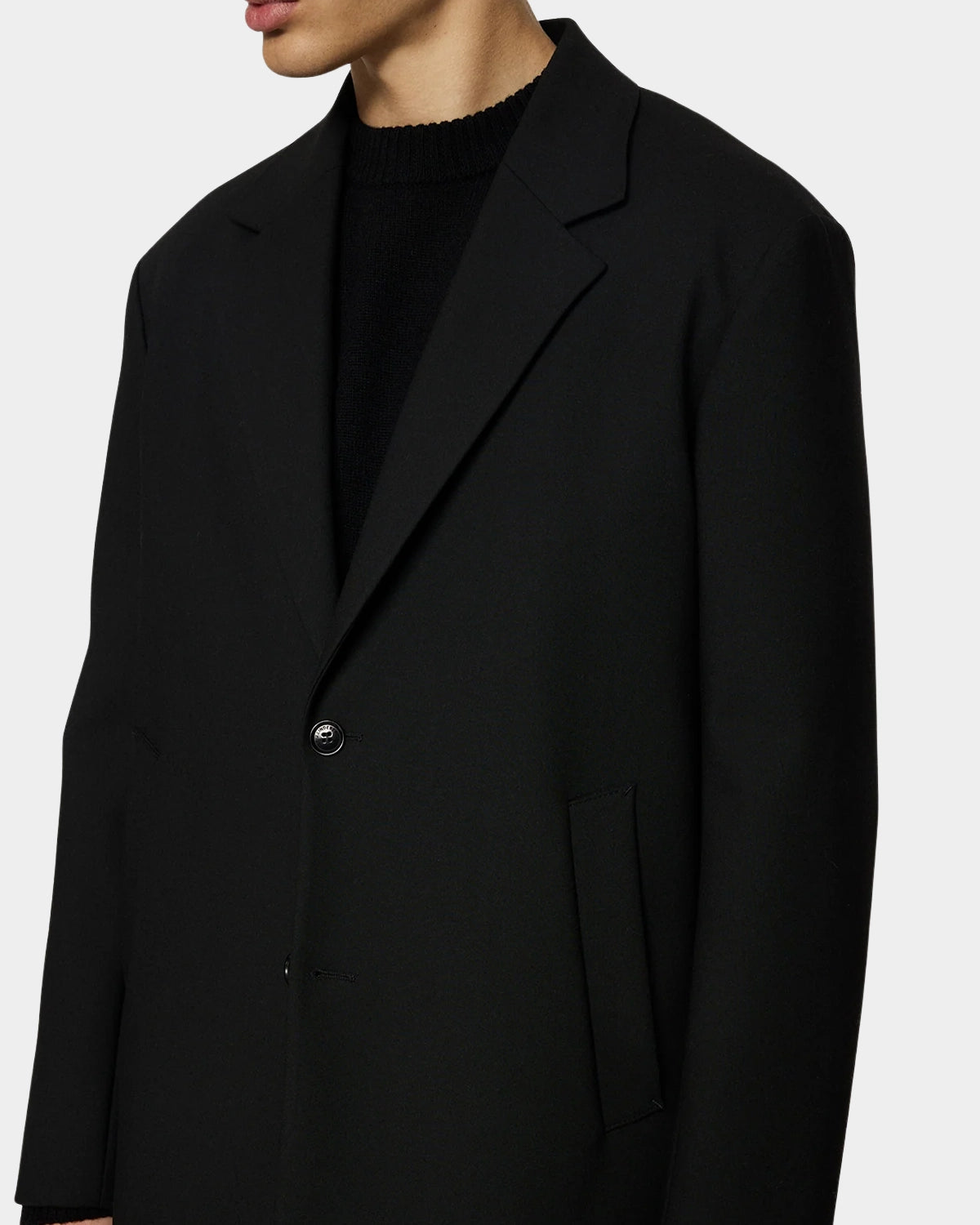 Andre U Compact Strech Blazer - Black - Hugo Sthlm