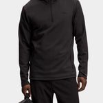 Aerial Quarter Zip Hood - Black - Hugo Sthlm
