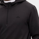 Aerial Quarter Zip Hood - Black - Hugo Sthlm