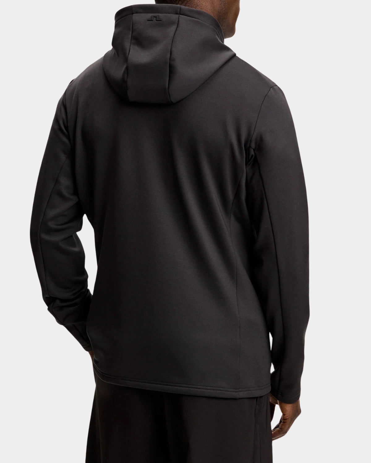 Aerial Quarter Zip Hood - Black - Hugo Sthlm