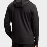 Aerial Quarter Zip Hood - Black - Hugo Sthlm