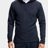 Aerial Quarter Zip Hood - JL Navy - Hugo Sthlm