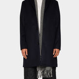 August Melton Cashmere Coat - JL Navy - Hugo Sthlm