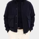 Aviator Jacket - Navy