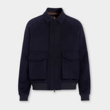 Aviator Jacket - Navy