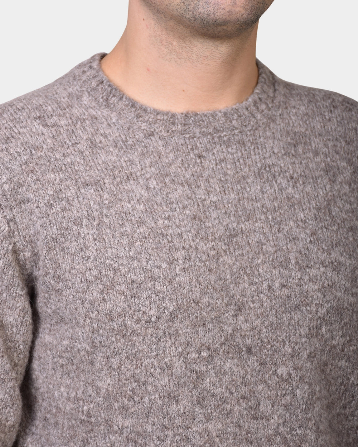 Baby Alpaca/Merino Wool - Taupe - Hugo Sthlm