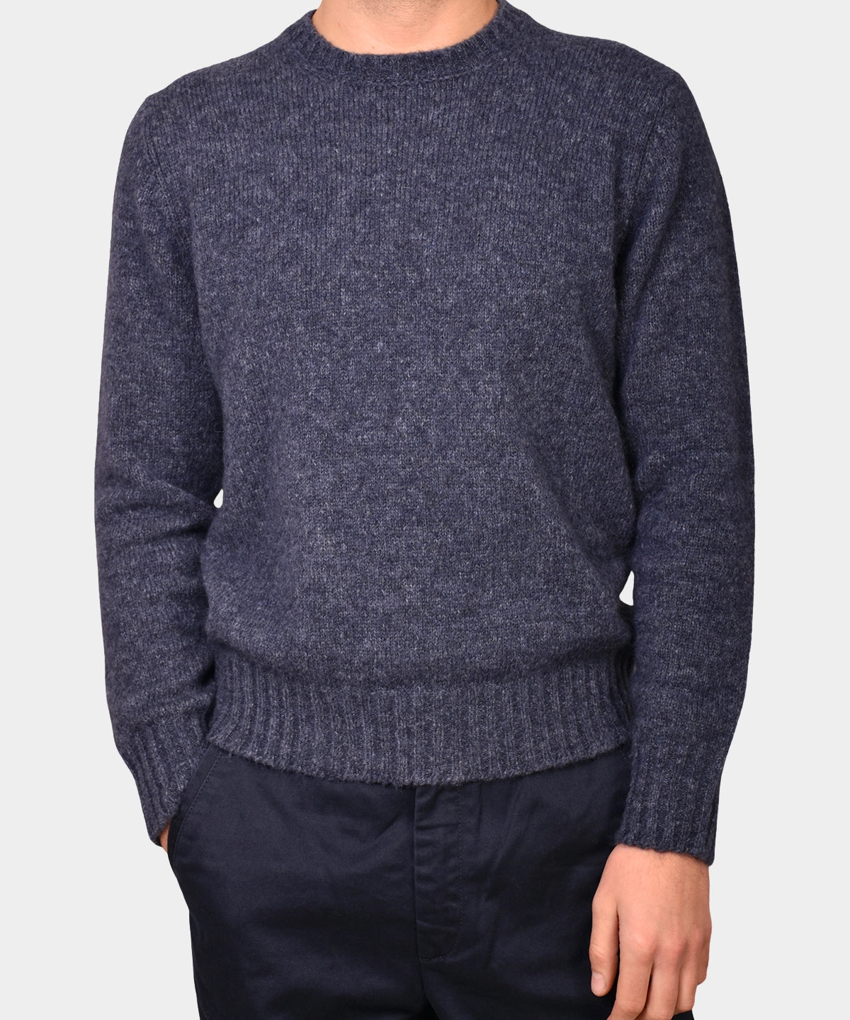 Baby Alpaca/Merino Wool - Steel Blue - Hugo Sthlm