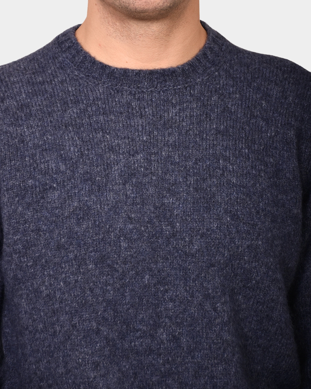 Baby Alpaca/Merino Wool - Steel Blue - Hugo Sthlm