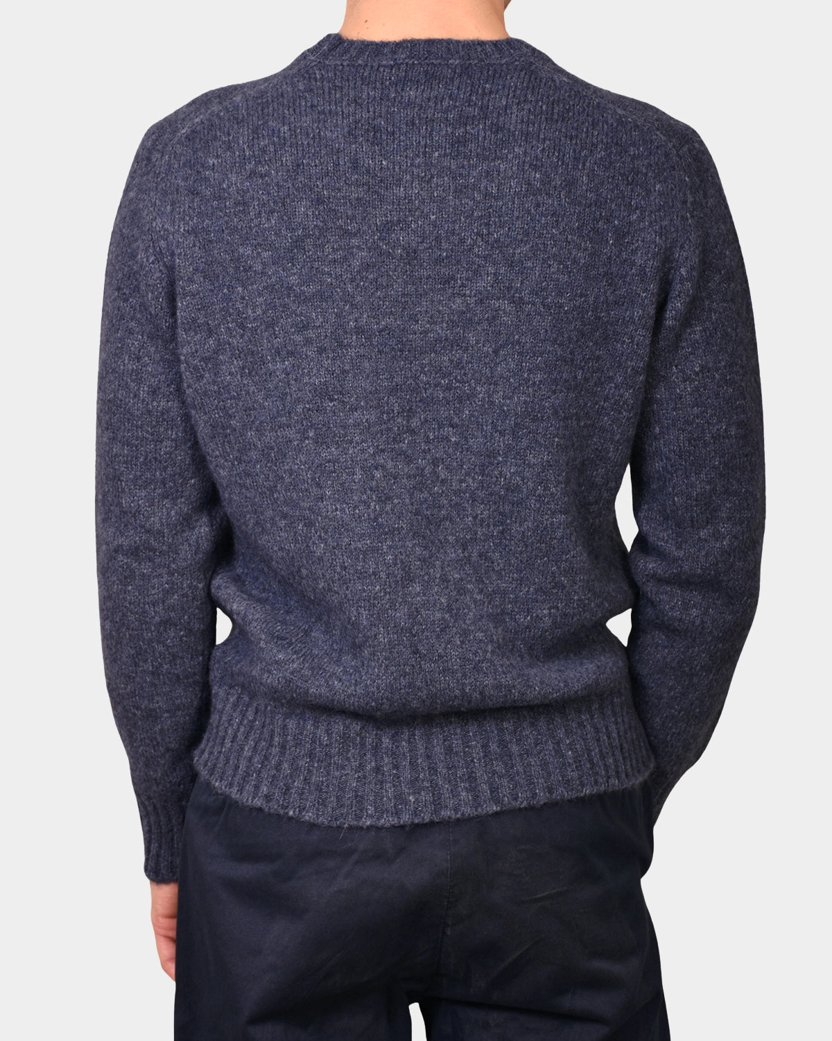 Baby Alpaca/Merino Wool - Steel Blue - Hugo Sthlm