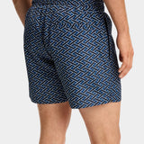 Banks Ladder Print shorts - Ladder Estate Navy