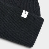 Beanie 01 Merino - Black - Hugo Sthlm