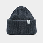 Beanie 01 Merino - Dark Grey - Hugo Sthlm