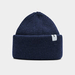 Beanie 01 Merino - Navy - Hugo Sthlm