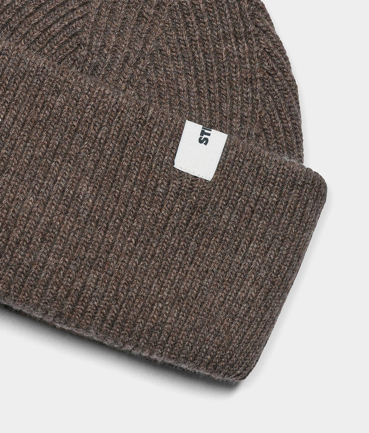 Beanie 01 Merino - Taupe - Hugo Sthlm