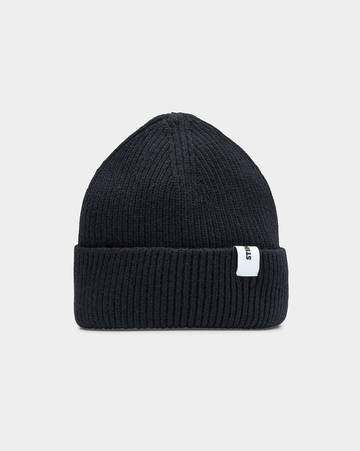 Beanie 02 Merino - Black - Hugo Sthlm