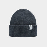 Beanie 02 Merino - Dark Grey - Hugo Sthlm