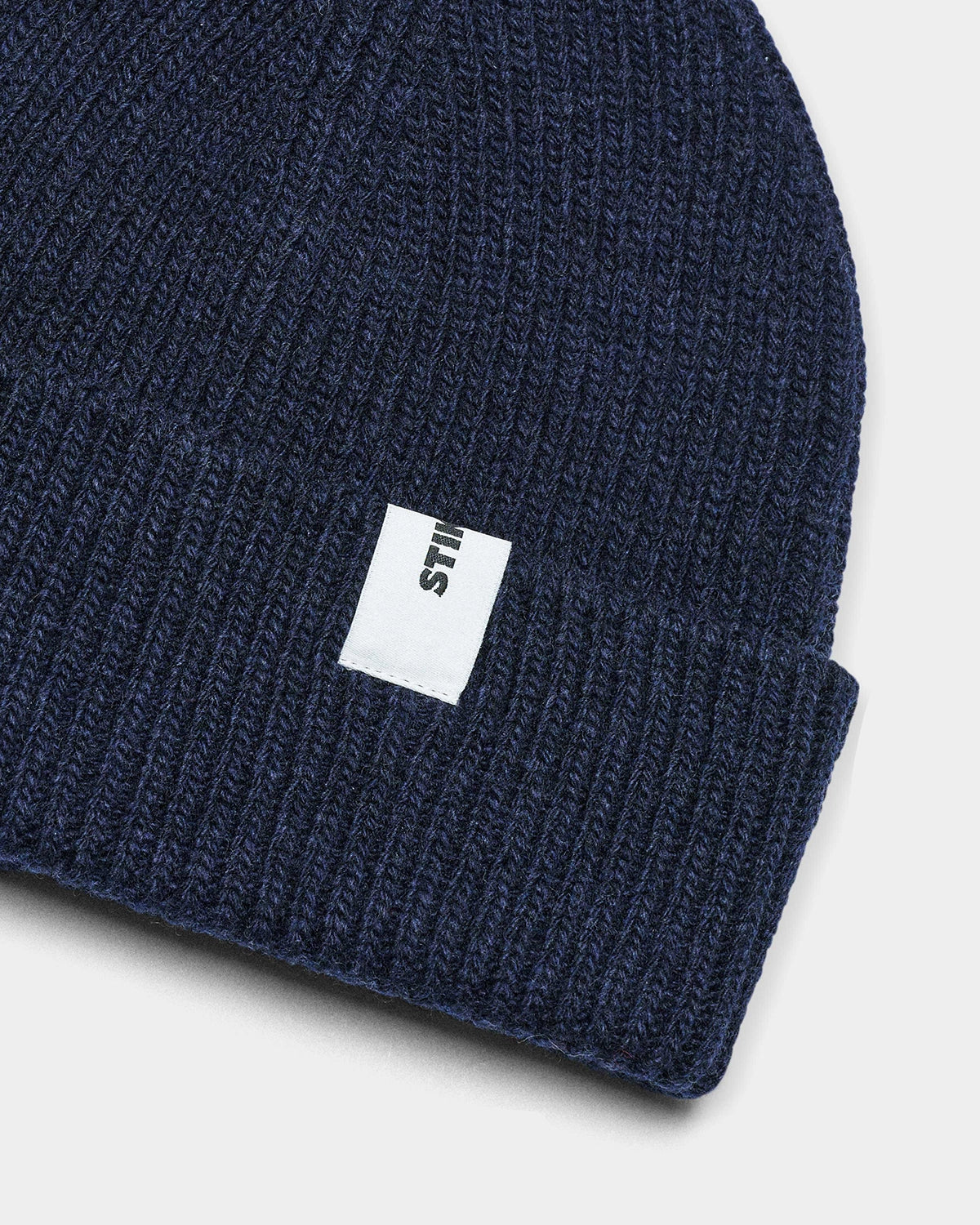Beanie 02 Merino - Navy - Hugo Sthlm