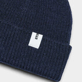 Beanie 02 Merino - Navy - Hugo Sthlm