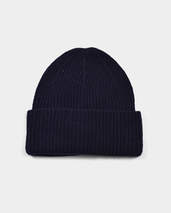 Beanie Double Turn Up 90/10 - Navy - Hugo Sthlm