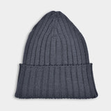 Beanie Ribbed - Antracite - Hugo Sthlm