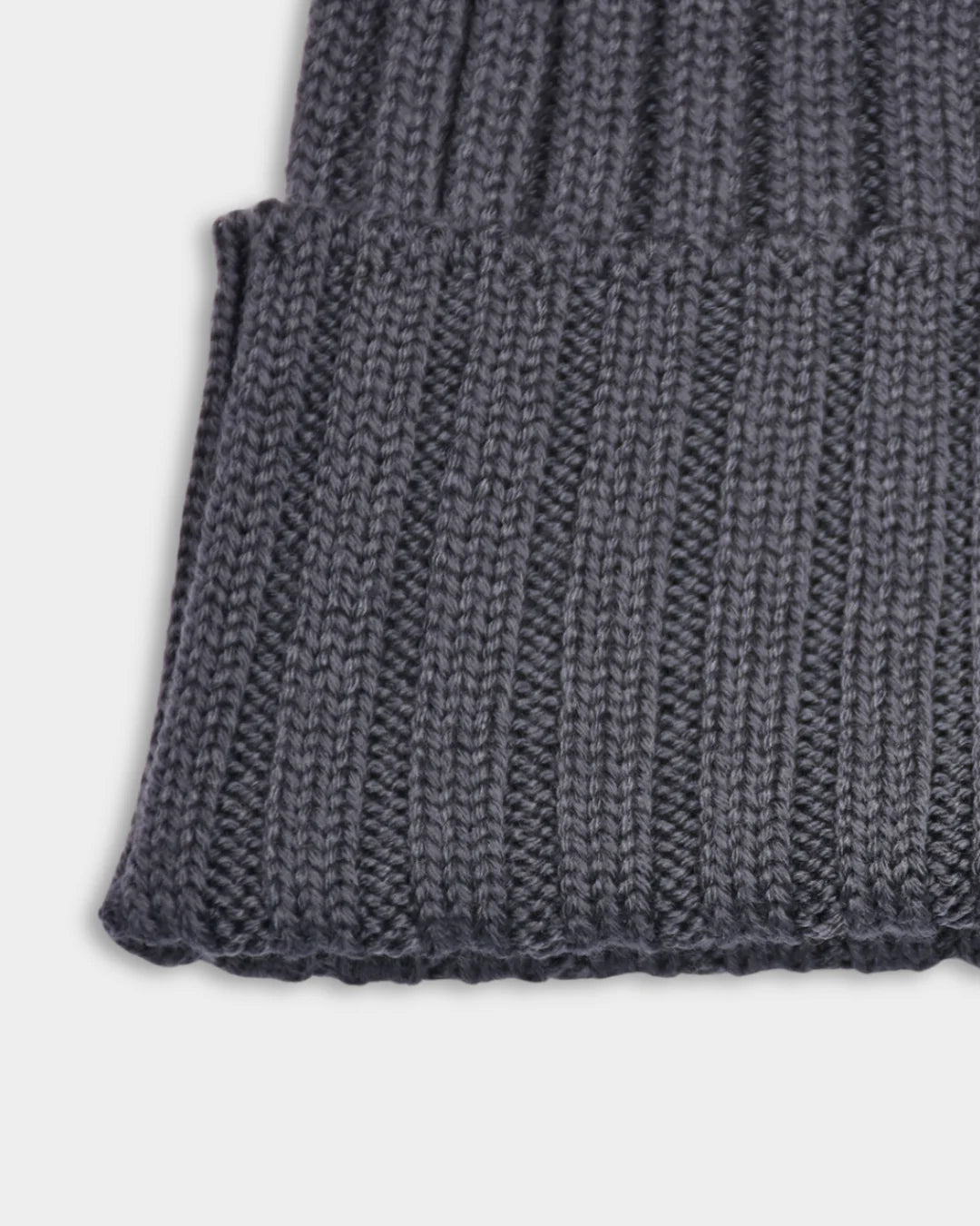 Beanie Ribbed - Antracite - Hugo Sthlm